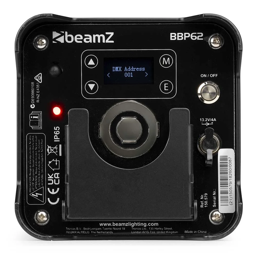 BeamZ 6x BBP62 par uplights - Afbeelding 3