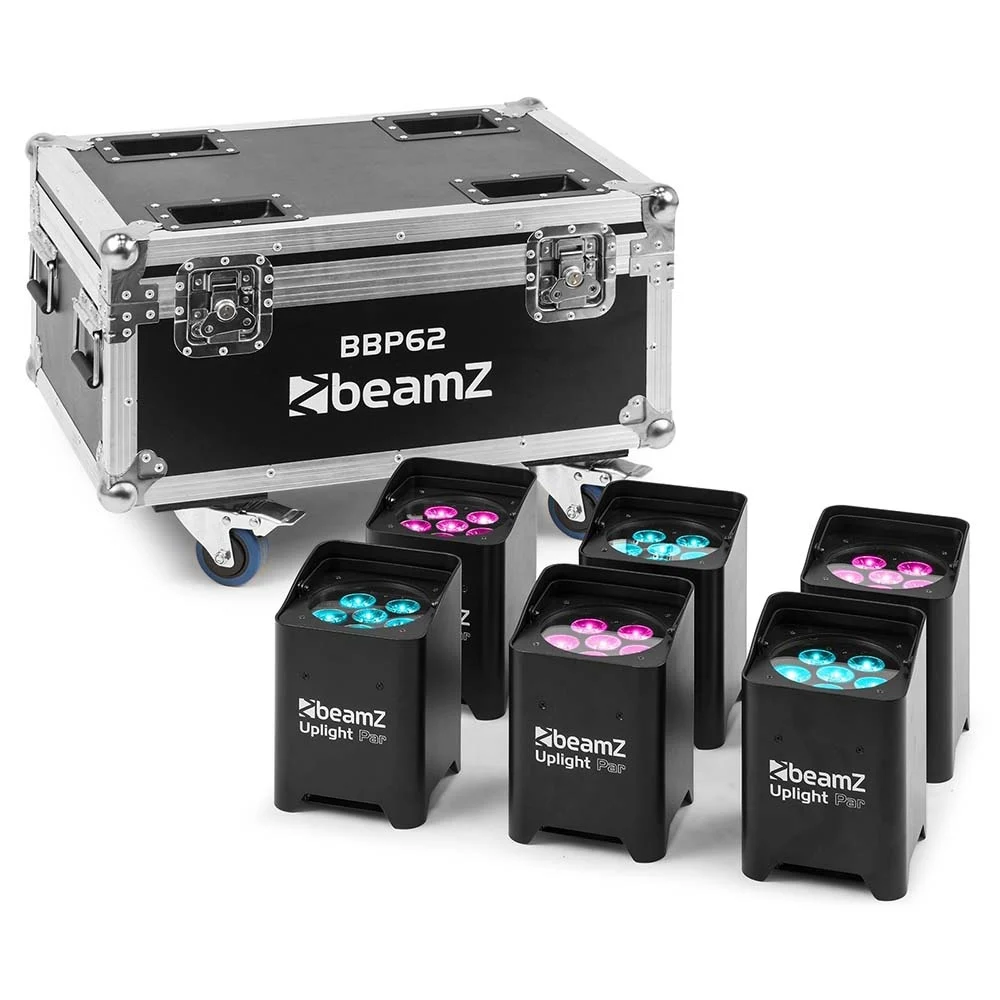 BeamZ 6x BBP62 par uplights